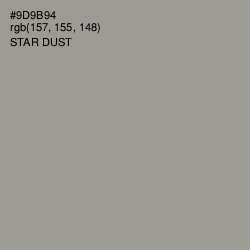 #9D9B94 - Star Dust Color Image